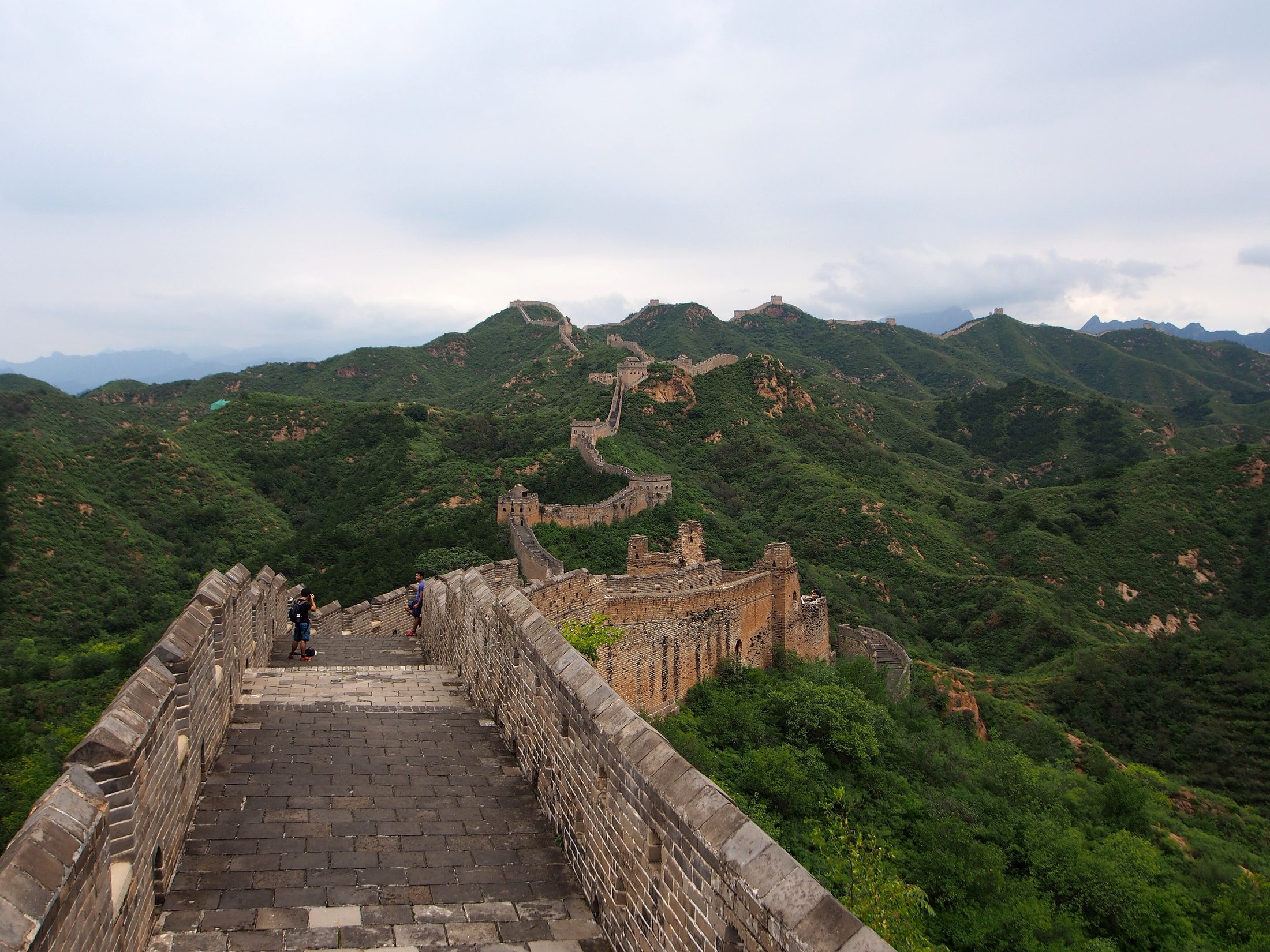 Jinshanling Great Wall in Beijing.