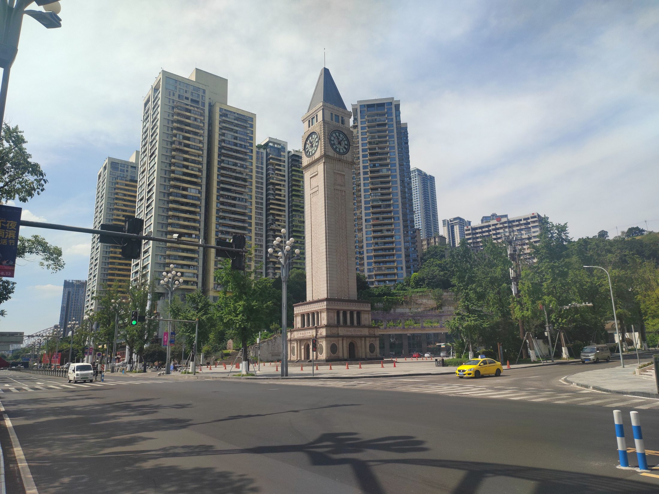 Nanbin Road in Chongqing.