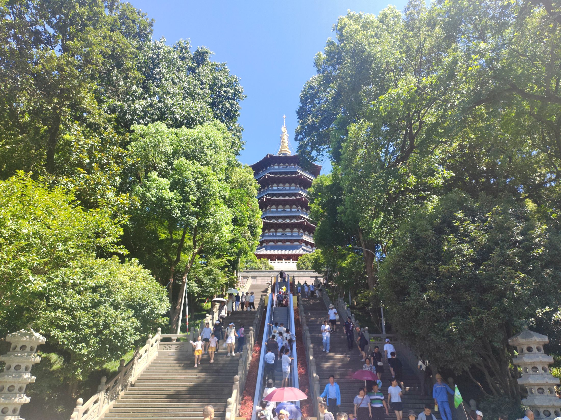 Leifeng Pagoda in Hangzhou.