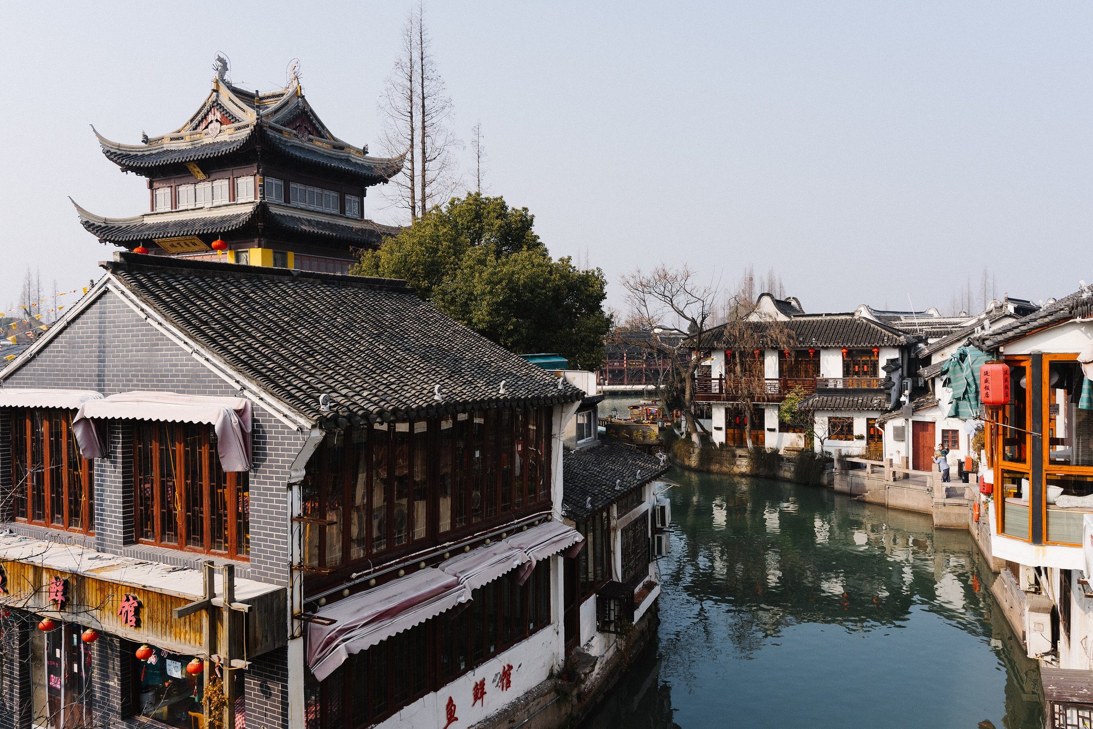 Zhujiajiao Water Town from Shanghai.
