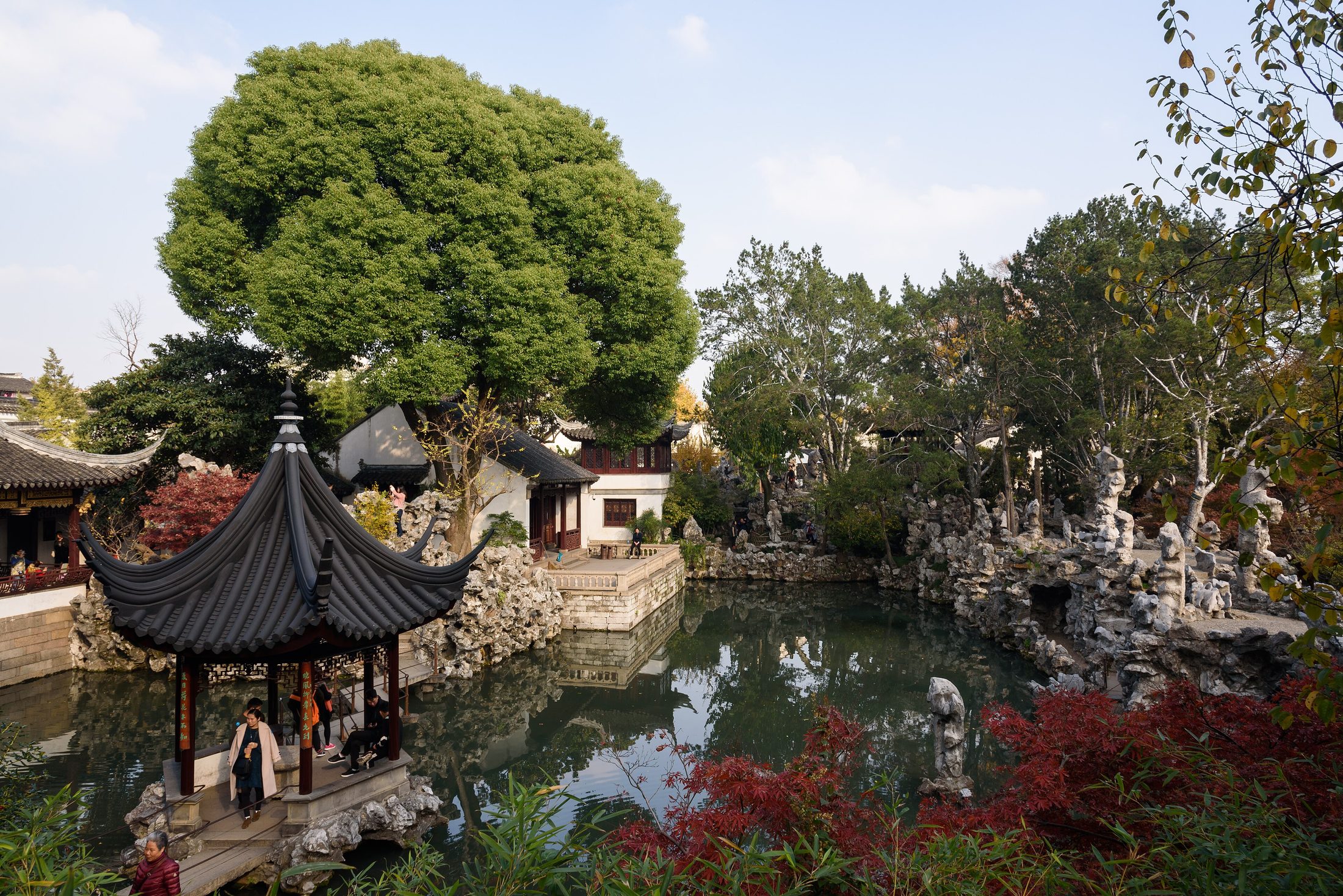 Lion Grove Garden in Suzhou.